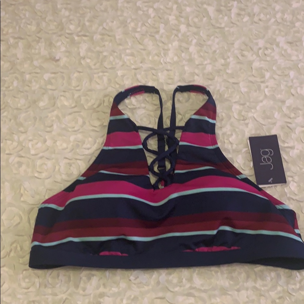 Jag swim top Size L NWT
